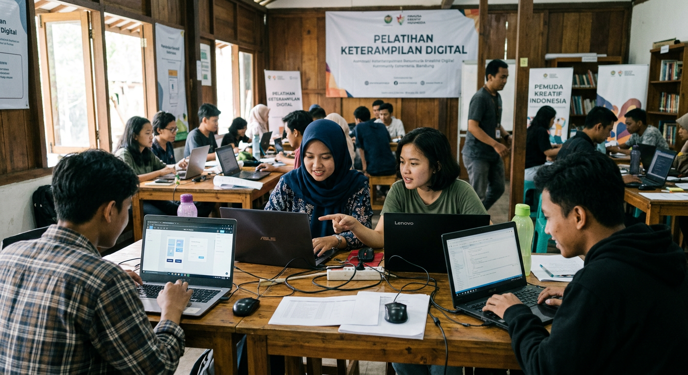 LIVESGP SARMI Gelar Workshop Literasi Digital untuk Pemuda